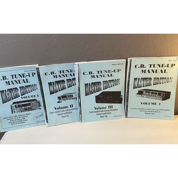 CB Tune-Up Manuals Master Plan Volumes 1 - 4 - Picture 1 of 6